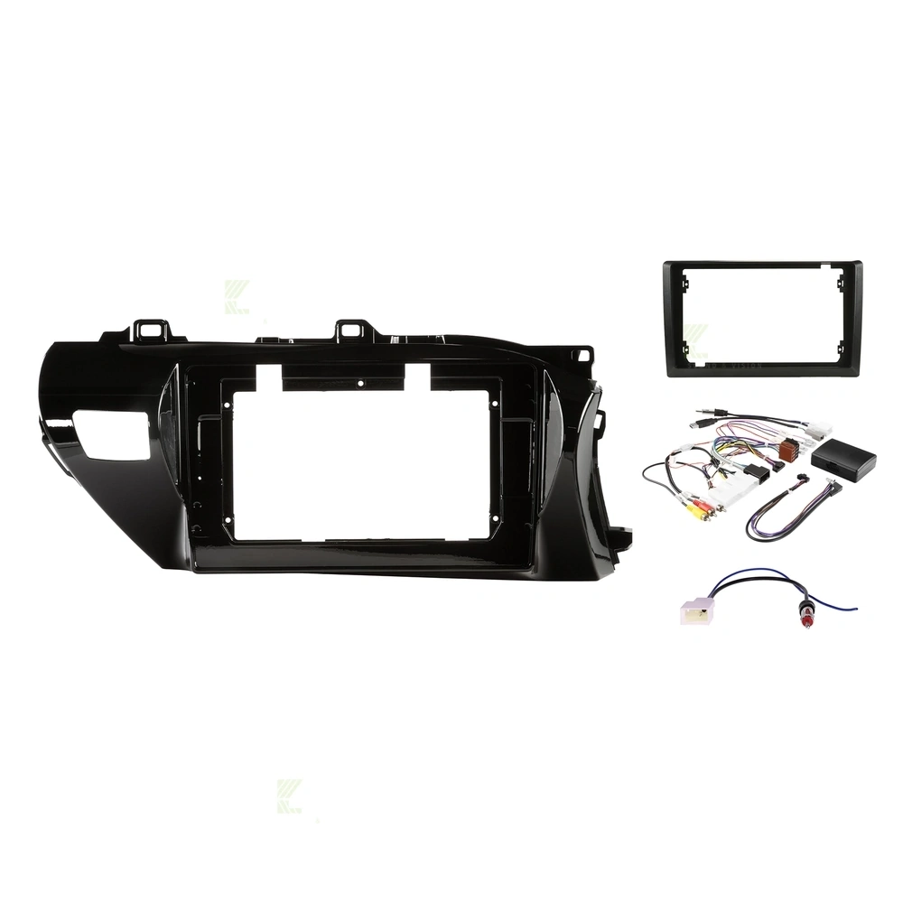 Pioneer DMH-AP8850BT + Aerpro AKTO4 Bundle 10 Inch Trapezoid Head Unit with install kit to suit toyota hilux 2020-