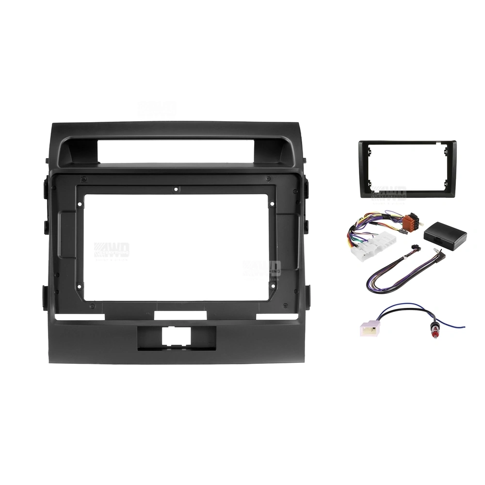 Pioneer DMH-AP8850BT + Aerpro AKTO43 Bundle 10 Inch Trapezoid Head Unit with install kit to suit model toyota landcruiser 200 series 2012-2021