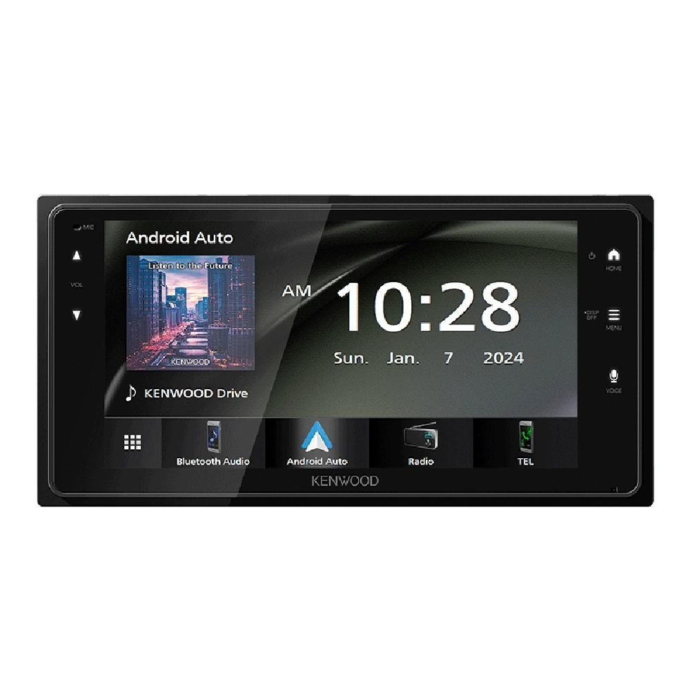 Kenwood DMX723WS 6.8-Inch 200mm Wireless Apple CarPlay Android Auto Head Unit
