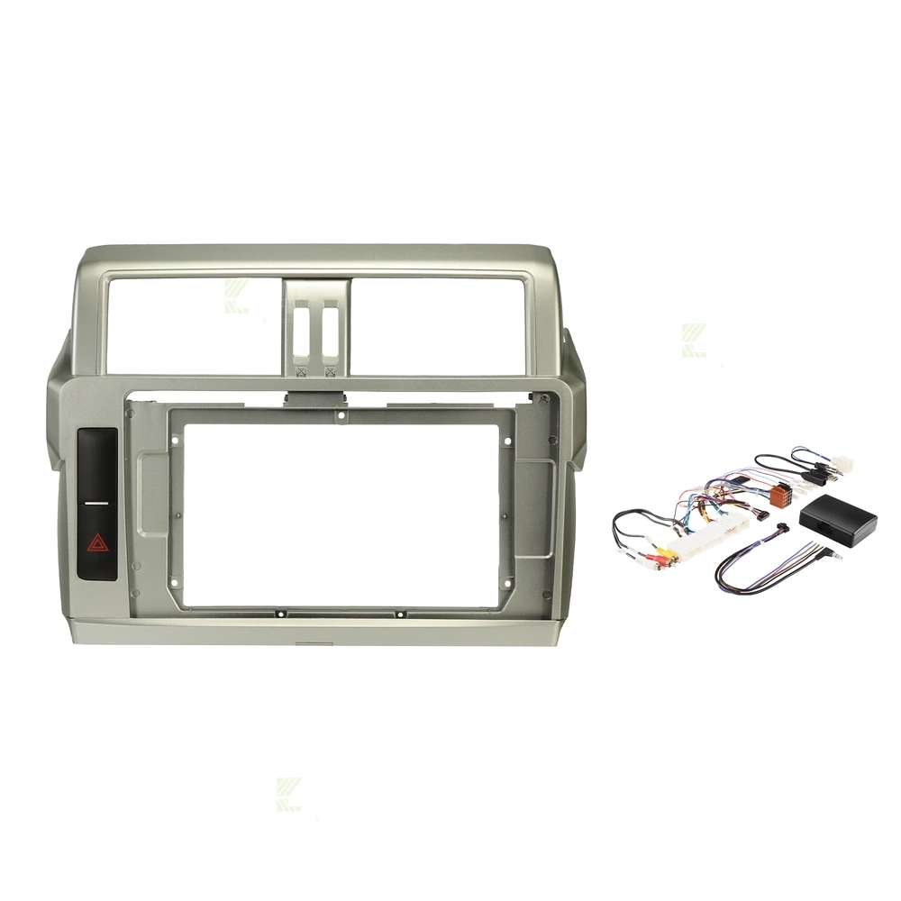 Alpine INE-AX809-10-H + Aerpro AKTO47 Bundle 10-Inch Trapezoid Head Unit with install kit to suit toyota prado gxl 2013-2017