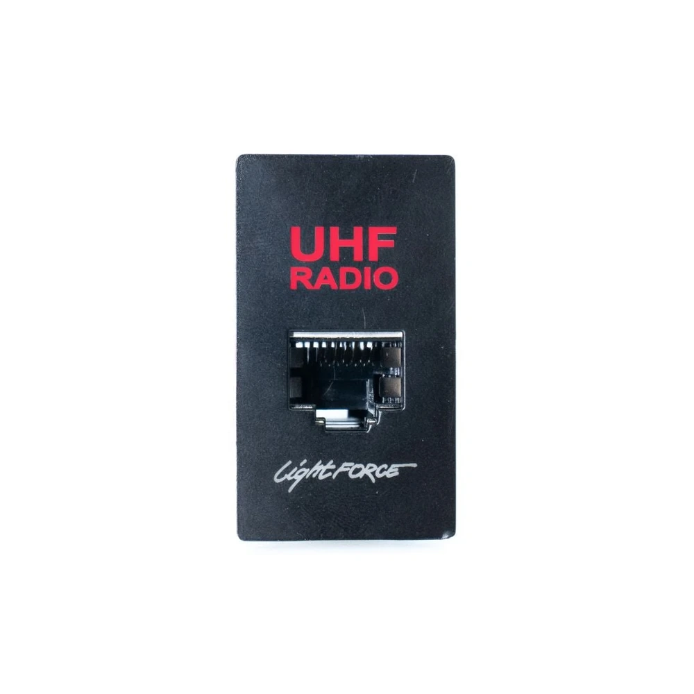 LightForce LFRJ45TY3R RJ45 Passthrough to suit Toyota 70-80 Series & More - Red