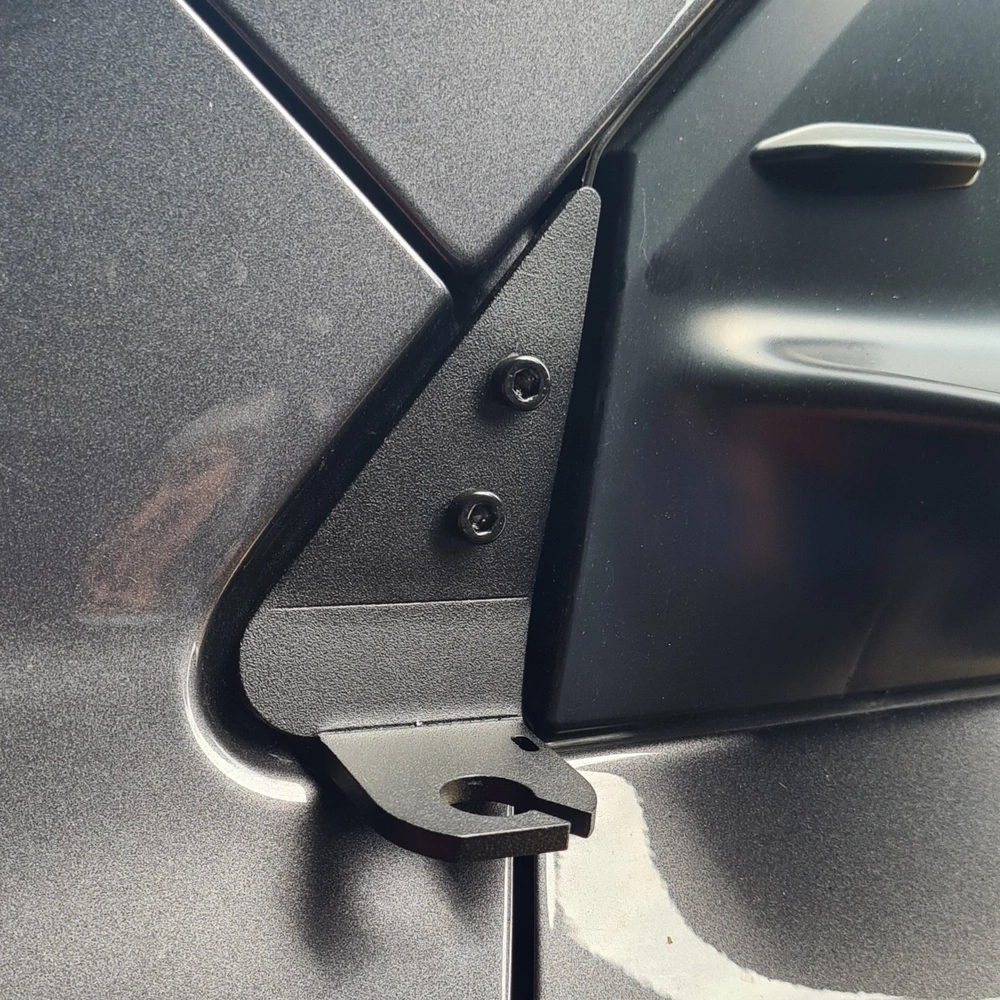 GMF4x4 MB-012P (012P-MB) Landcruiser LC200 Series Mirror Aerial Antenna Bracket 2015+ Passenger Side