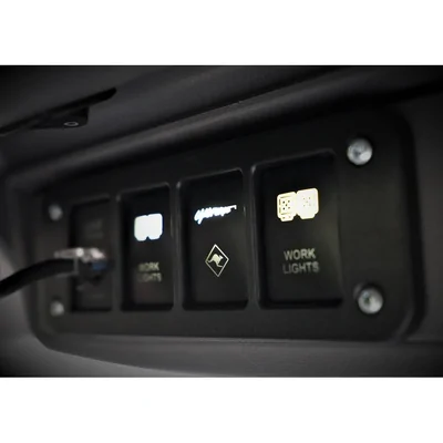 LightForce CBSW4TY2 Four-Switch Panel Fascia for TY2 Switches
