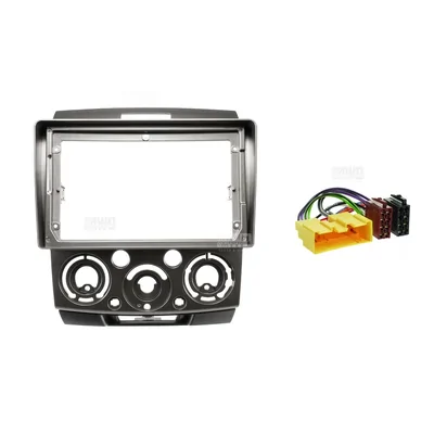 Pioneer DMH-AP6850BT + Aerpro AKFO1 Bundle 9 Inch Trapezoid Head Unit with install kit to suit ford ranger & mazda bt-50 2006-2011