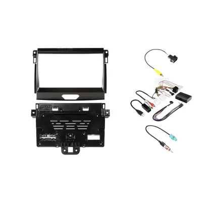 Pioneer DMH-AP6850BT + Aerpro AKFO3 Bundle 9 Inch Trapezoid Head Unit with install kit to suit ford ranger 2015-2018