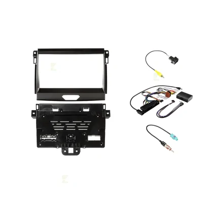 Pioneer DMH-AP6850BT + Aerpro AKFO4 Bundle 9 Inch Trapezoid Head Unit with install kit to suit ford ranger 2018-2019