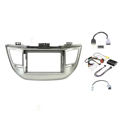 Pioneer DMH-AP6850BT + Aerpro AKHY11 Bundle 9 Inch Trapezoid Head Unit with install kit to suit hyundai tucson 2015-2018
