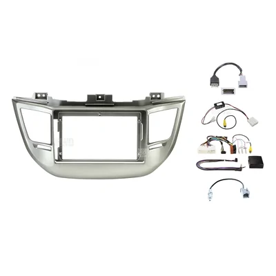 Pioneer DMH-AP6850BT + Aerpro AKHY12 Bundle 9 Inch Trapezoid Head Unit with install kit to suit hyundai tucson 2017-2018