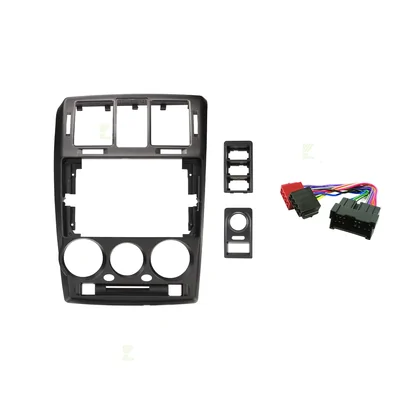 Pioneer DMH-AP6850BT + Aerpro AKHY15 Bundle 9 Inch Trapezoid Head Unit with install kit to suit hyundai getz 2002-2005