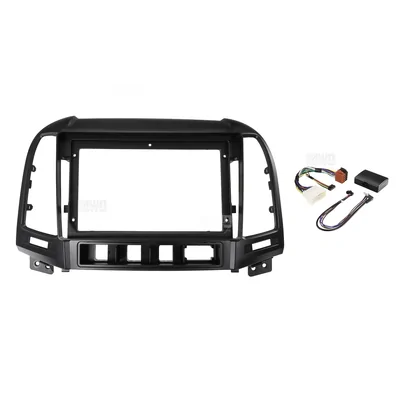 Pioneer DMH-AP6850BT + Aerpro AKHY19 Bundle 9 Inch Trapezoid Head Unit with install kit to suit hyundai santa fe 2006-2009