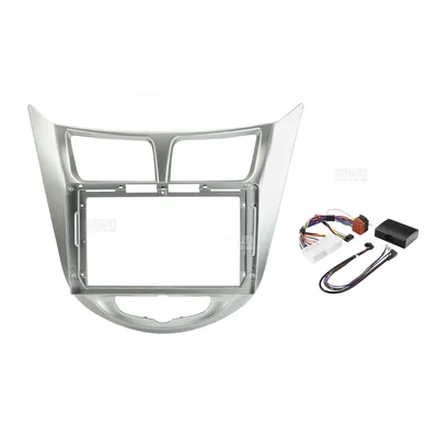 Pioneer DMH-AP6850BT + Aerpro AKHY22 Bundle 9 Inch Trapezoid Head Unit with install kit to suit hyundai accent 2011-2015