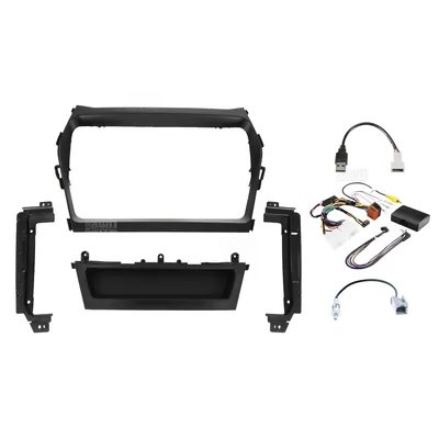 Pioneer DMH-AP6850BT + Aerpro AKHY25 Bundle 9 Inch Trapezoid Head Unit with install kit to suit hyundai santa fe 2013-2018