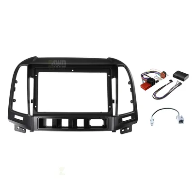 Pioneer DMH-AP6850BT + Aerpro AKHY5 Bundle 9 Inch Trapezoid Head Unit with install kit to suit hyundai santa fe 2009-2012