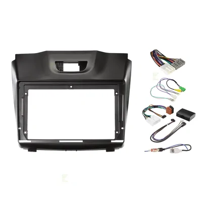 Pioneer DMH-AP6850BT + Aerpro AKIZ1B Bundle 9 Inch Trapezoid Head Unit with install kit to suit holden isuzu 2012-2020