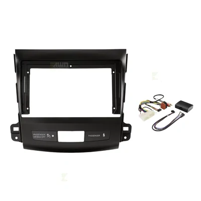 Pioneer DMH-AP6850BT + Aerpro AKMB10 Bundle 9 Inch Trapezoid Head Unit with install kit to suit mitsubishi peugeot 2007-2010