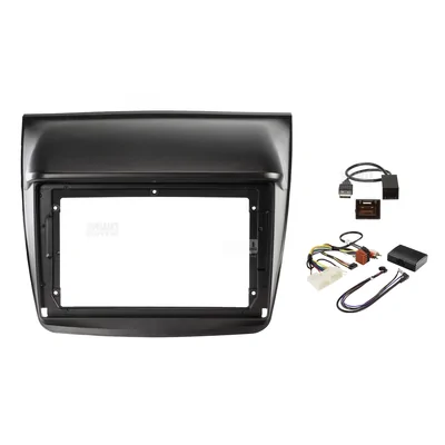 Pioneer DMH-AP6850BT + Aerpro AKMB26 Bundle 9 Inch Trapezoid Head Unit with install kit to suit mitsubishi triton & challenger