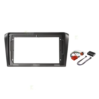 Pioneer DMH-AP6850BT + Aerpro AKMZ6 Bundle 9 Inch Trapezoid Head Unit with install kit to suit mazda 3 2004-2009