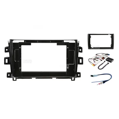 Pioneer DMH-AP6850BT + Aerpro AKNI14 Bundle 9 Inch Trapezoid Head Unit with install kit to suit nissan navara 2019-2023