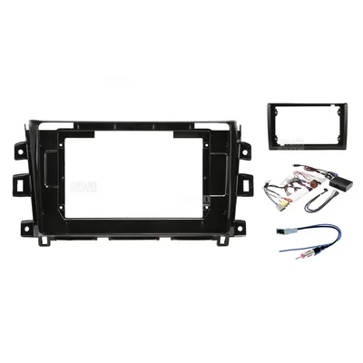 Pioneer DMH-AP6850BT + Aerpro AKNI15 Bundle 9 Inch Trapezoid Head Unit with install kit to suit nissan navara 2019-2023