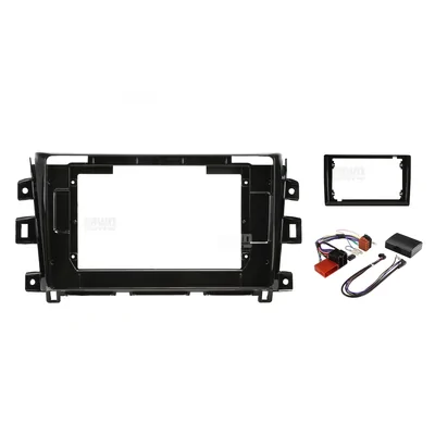 Pioneer DMH-AP6850BT + Aerpro AKNI2 Bundle 9 Inch Trapezoid Head Unit with install kit to suit nissan navara 2015-2019 non-nav