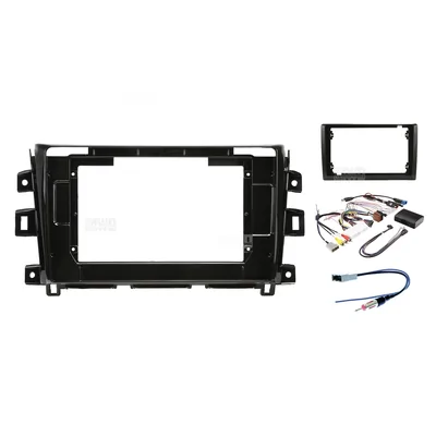 Pioneer DMH-AP6850BT + Aerpro AKNI3 Bundle 9 Inch Trapezoid Head Unit with install kit to suit nissan navara 2018-2019