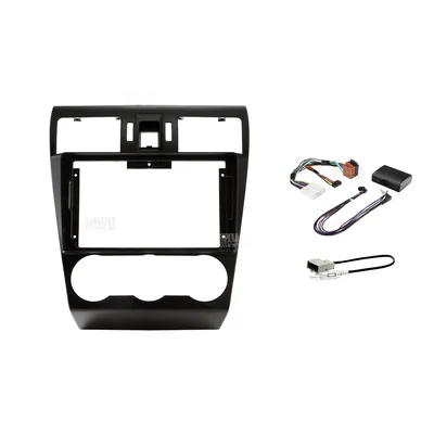 Pioneer DMH-AP6850BT + Aerpro AKSU1 Bundle 9 Inch Trapezoid Head Unit with install kit to suit subaru various 2012-2015