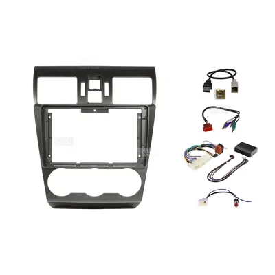 Pioneer DMH-AP6850BT + Aerpro AKSU13 Bundle 9 Inch Trapezoid Head Unit with install kit to suit subaru wrx 2014-2015