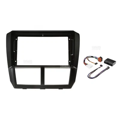 Pioneer DMH-AP6850BT + Aerpro AKSU5 Bundle 9 Inch Trapezoid Head Unit with install kit to suit subaru 2007-2011