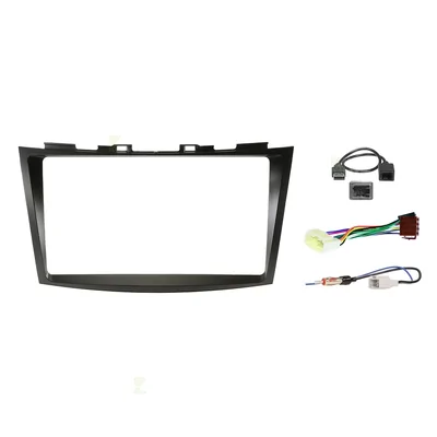Pioneer DMH-AP6850BT + Aerpro AKSZ2 Bundle 9 Inch Trapezoid Head Unit with install kit to suit suzuki swift 2011-2017