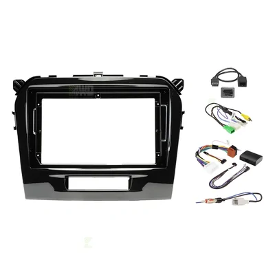 Pioneer DMH-AP6850BT + Aerpro AKSZ5 Bundle 9 Inch Trapezoid Head Unit with install kit to suit suzuki vitara 2015-