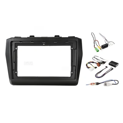 Pioneer DMH-AP6850BT + Aerpro AKSZ6 Bundle 9 Inch Trapezoid Head Unit with install kit to suit suzuki swift 2017-