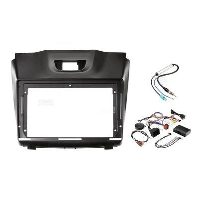 Pioneer DMH-AP6850BT + Aerpro AKTGM9B Bundle 9 Inch Trapezoid Head Unit with install kit to suit holden colorado 2014-2016