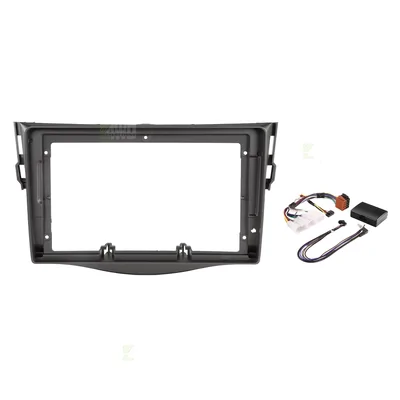 Pioneer DMH-AP6850BT + Aerpro AKTO16 Bundle 9 Inch Trapezoid Head Unit with install kit to suit toyota rav4 2006-2011