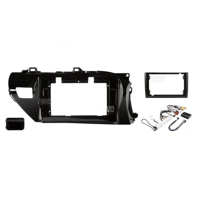 Pioneer DMH-AP6850BT + Aerpro AKTO2 Bundle 9 Inch Trapezoid Head Unit with install kit to suit toyota hilux 2015-2020