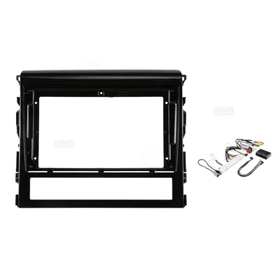 Pioneer DMH-AP6850BT + Aerpro AKTO26 Bundle 9 Inch Trapezoid Head Unit with install kit to suit toyota landcruiser 200