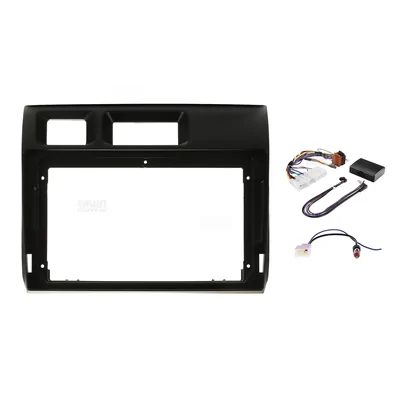 Pioneer DMH-AP6850BT + Aerpro AKTO35 Bundle 9 Inch Trapezoid Head Unit with install kit to suit toyota landcruiser 70 series 2023-on