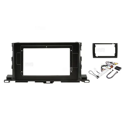 Pioneer DMH-AP6850BT + Aerpro AKTO37 Bundle 9 Inch Trapezoid Head Unit with install kit to suit toyota kluger 2014-2019