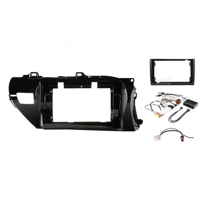 Pioneer DMH-AP6850BT + Aerpro AKTO4 Bundle 9 Inch Trapezoid Head Unit with install kit to suit toyota hilux 2020-
