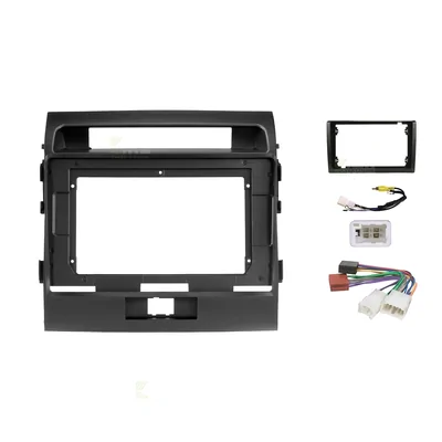 Pioneer DMH-AP6850BT + Aerpro AKTO41 Bundle 9 Inch Trapezoid Head Unit with install kit to suit toyota landcruiser 200 series