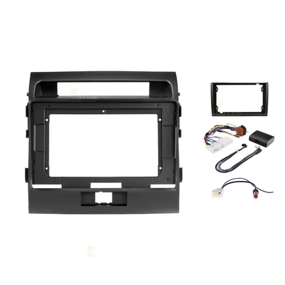 Pioneer DMH-AP6850BT + Aerpro AKTO43 Bundle 9 Inch Trapezoid Head Unit with install kit to suit model toyota landcruiser 200 series 2012-2021