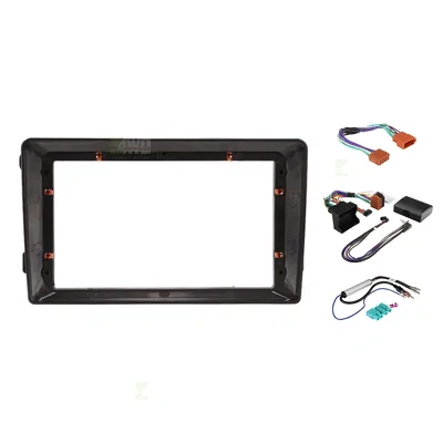 Pioneer DMH-AP6850BT + Aerpro AKVW12 Bundle 9 Inch Trapezoid Head Unit with install kit to suit vw various 2005-2016