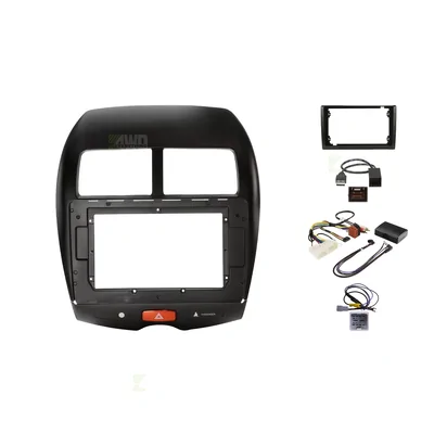 Pioneer DMH-AP8850BT + Aerpro AKMB14 Bundle 10 Inch Trapezoid Head Unit with install kit to suit mitsubishi & peugeot 2010-2019