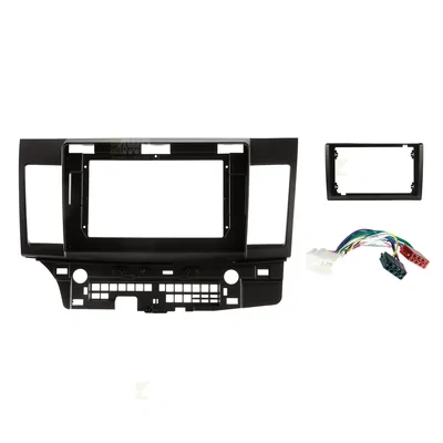Pioneer DMH-AP8850BT + Aerpro AKMB24 Bundle 10 Inch Trapezoid Head Unit with install kit to suit mitsubishi lancer 2007-2013