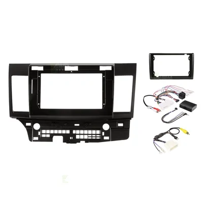 Pioneer DMH-AP8850BT + Aerpro AKMB6 Bundle 10 Inch Trapezoid Head Unit with install kit to suit mitsubishi lancer 2007-2013