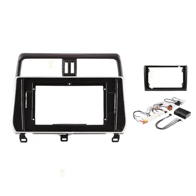 Pioneer DMH-AP8850BT + Aerpro AKTO22 Bundle 10 Inch Trapezoid Head Unit with install kit to suit toyota prado gxl 2018-2020