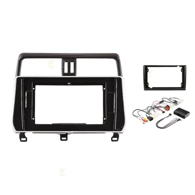 Pioneer DMH-AP8850BT + Aerpro AKTO23 Bundle 10 Inch Trapezoid Head Unit with install kit to suit toyota prado 2020-2024