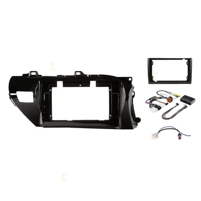 Pioneer DMH-AP8850BT + Aerpro AKTO3 Bundle 10 Inch Trapezoid Head Unit with install kit to suit toyota hilux 2020-