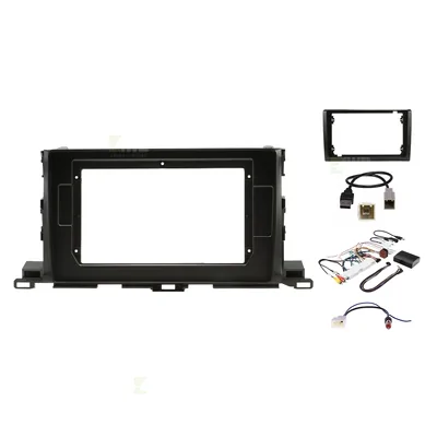 Pioneer DMH-AP8850BT + Aerpro AKTO38 Bundle 10 Inch Trapezoid Head Unit with install kit to suit toyota kluger 2014-2019