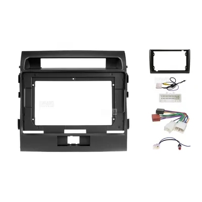 Pioneer DMH-AP8850BT + Aerpro AKTO42 Bundle 10 Inch Trapezoid Head Unit with install kit to suit toyota landcruiser 200 series