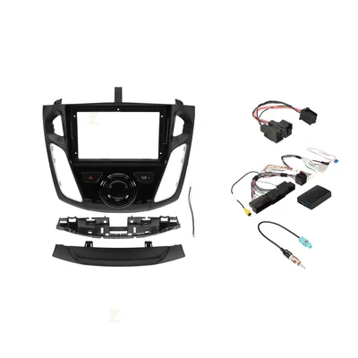 Kenwood DMX6009AXS + Aerpro AKCFO10 Bundle 9 Inch Trapezoid Head Unit with install kit to suit ford focus lz 2015-2018